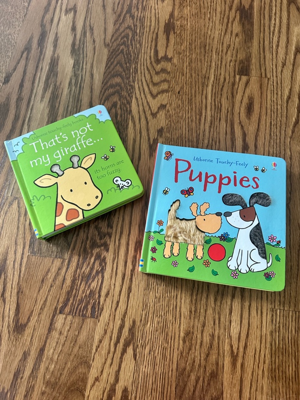 Usborne Touchy-Feely Board Books (set of 2)